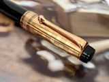 Bút Máy Aurora Optima Art Deco Rose Gold Vermeil