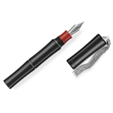 Bút Máy Tibaldi Bamboo Rick Black Resin with Sterling Silver Tassel