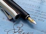 Bút Máy Graf Von Faber Castell Platino Fluted Black