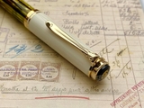 Bút Máy Pelikan Souveran M400 Tortoiseshell White Special Edition