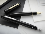 Bút Máy Sailor King of Pens Ebonite Black Silver
