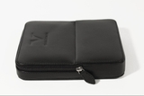 Bao Đựng 6 Bút Visconti 6-Pen Leather Pouch Black