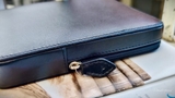Bao Đựng 6 Bút Visconti 6-Pen Leather Pouch Black