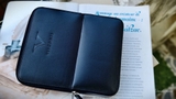 Bao Đựng 6 Bút Visconti 6-Pen Leather Pouch Black