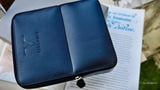 Bao Đựng 6 Bút Visconti 6-Pen Leather Pouch Black
