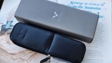 Bao Đựng 2 Bút Visconti 2-Pen Leather Pouch Black