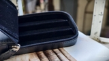 Bao Đựng 3 Bút Visconti 3-Pen Leather Pouch Black