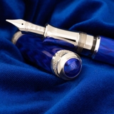 Bút Máy Aurora Duca Blue Guilloche Lacquer Limited Edition