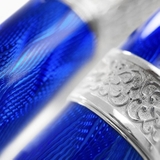 Bút Máy Aurora Duca Blue Guilloche Lacquer Limited Edition