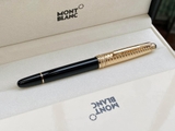 Bút Dạ Bi Montblanc Meisterstuck Doue Geometric Dimension Champagne Gold Classique