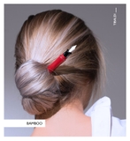 Bút Máy Tibaldi Bamboo Lipstick Red Resin with Sterling Silver Tassel