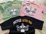 ÁO OVERSIZE NEVER GIVE UP 2021