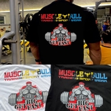 ÁO OVERSIZE MUSCLE BULL - GET BIG FAST