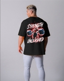 ÁO THUN OVERSIZE MUSCLE BULL - STRENGHT