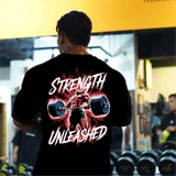 ÁO THUN OVERSIZE MUSCLE BULL - STRENGHT