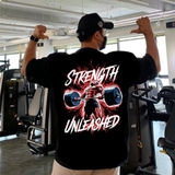 ÁO THUN OVERSIZE MUSCLE BULL - STRENGHT