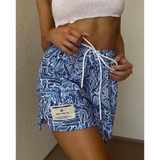 QUẦN SHORT RYOKO - HOA VĂN HIỆN ĐẠI - SÀNH ĐIỆU