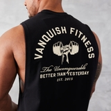 ÁO TANKTOP VANQUISH MỚI 2023 - LOGO TO SAU LƯNG