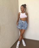 QUẦN SHORT RYOKO - HOA VĂN HIỆN ĐẠI - SÀNH ĐIỆU