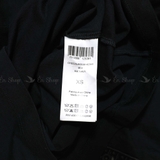 Áo phông đen viền cổ ren See By Chloe - size XS - màu xanh đen