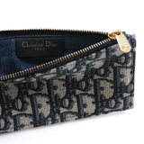 Túi xách Christian Dior canvas- long Saddle wallet with chain