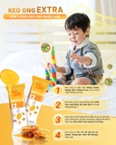 Kẹo mút keo ong Extra cát cánh lê gừng