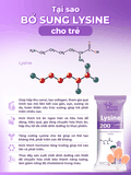 Kẹo mút bổ sung Lysine
