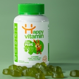 Happy Vitamin Kids Plus+ - Bổ sung Vitamin tổng hợp cho bé  có D3K2,A,B12,C,DHA giúp con ăn ngon, tăng đề kháng cho trẻ