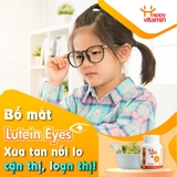 Viên ngậm bổ mắt, giảm nhức mỏi mắt, cải thiện thị lực Happy Vitamin Lutein Eyes - Bảo vệ mắt trước Tivi,Ipad