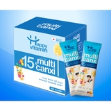 Kẹo mút Canxi và 15 Vitamin Tổng Hợp cho bé. Giúp Xương Răng Chắc Khỏe, Tăng Đề Kháng,Miễn Dịch,Chính hãng Happy Vitamin