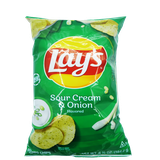 Lay'S Potato Chips, Sour Cream & Onion 6.5Oz