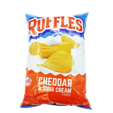 Frito-Lay Ruffles Sour Cream & Cheddar 6.5 Oz