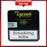 Tycoon Mini Cigar Tin Box 20's - Coffee