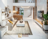 Thiết kế nội thất hiện đại nhà phố thông tầng