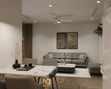 Thiết kế nội thất hiện đại tối giản cho căn hộ 75m²