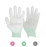 Găng tay phủ lòng PU không viền size S, M, L