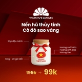 Nến hũ thủy tinh 5x6