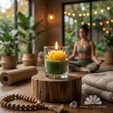 Nến cốc hoa sen 5x5cm