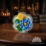 Nến cốc Ngư Liên Khai Vận ( hộp 12c)