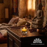 Nến Cốc Hoa Sen VT01 5x4.5cm