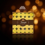 Hộp Tealigh ép hoa 100 viên