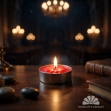 Hộp Tealigh ép hoa 100 viên