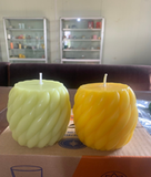 Nến cầu vân tròn nhỡ M