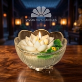 Nến cốc Ngư Liên Khai Vận ( hộp 12c)