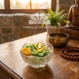 Nến cốc Ngư Liên Khai Vận ( hộp 12c)