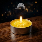 Hộp Tealigh ép hoa 100 viên