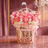 Lẵng hoa to giấy bóng ( Order)