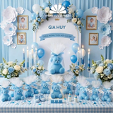 Nến gấu vẫy tay túi