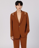 Blazer-Caramel Suit