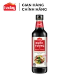 Hải Thiên_Nước tương (xì dầu) nhãn vàng 500ml